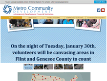 Tablet Screenshot of metro-community.org